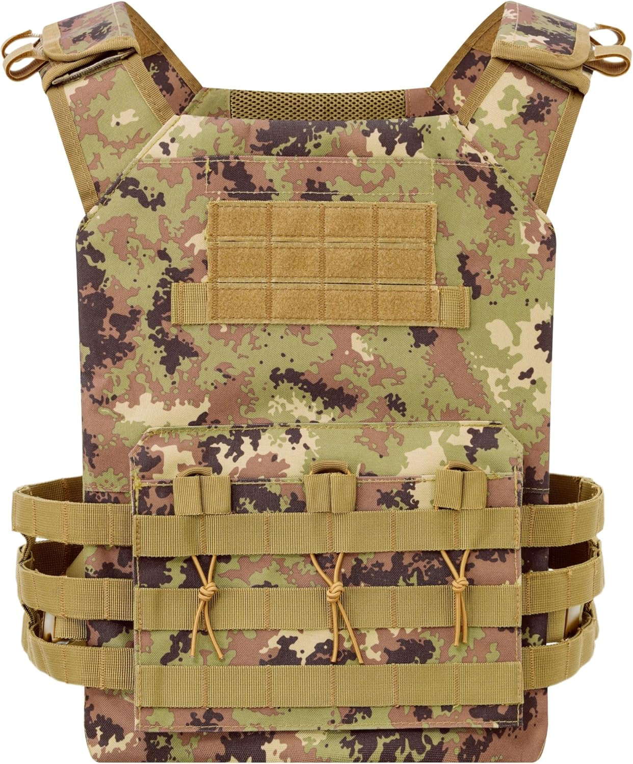 Tactical Vest Molle Plate Carrier Airsoft Paintball Adjustable Military Combat