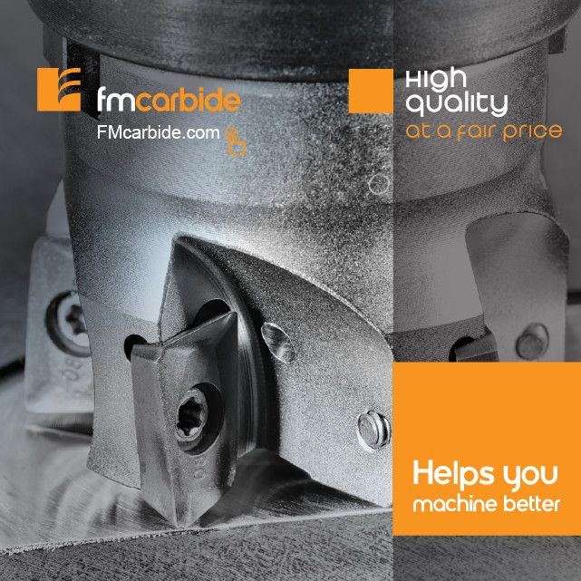 APKT 100308 PDTR Grade FM125 #FMCARBIDE Insert (BOX)