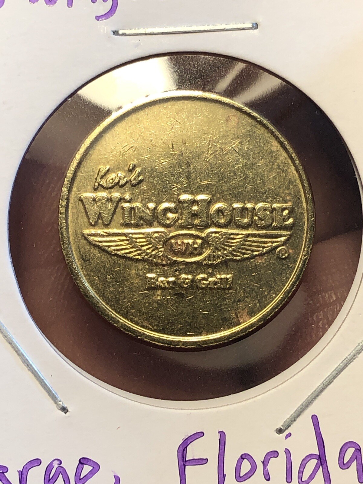 Game Token - Ker’s Wing House Bar & Grill - Largo, Florida