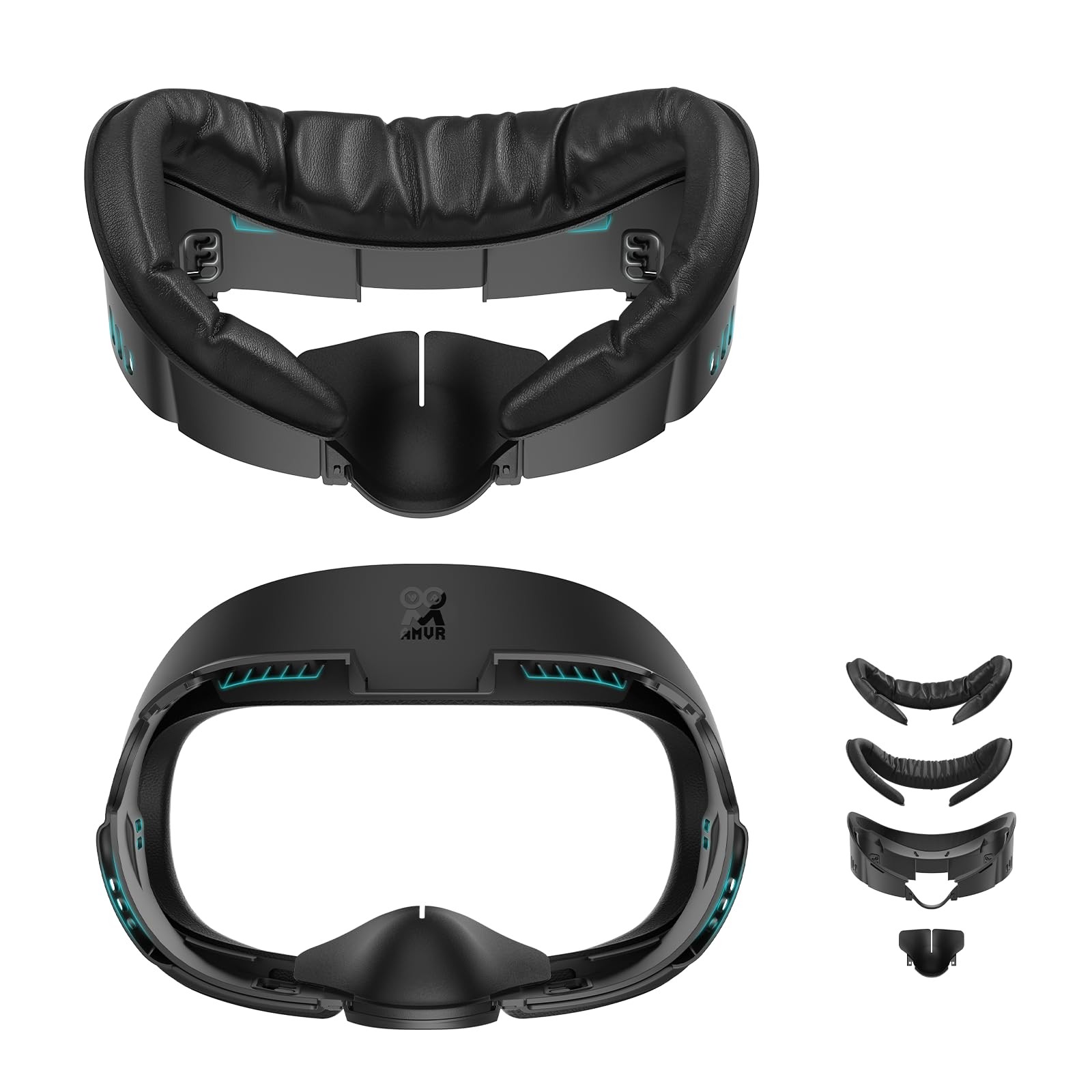 AMVR FC1 Face Pad Facial Interface Quest 3 & Pad, black