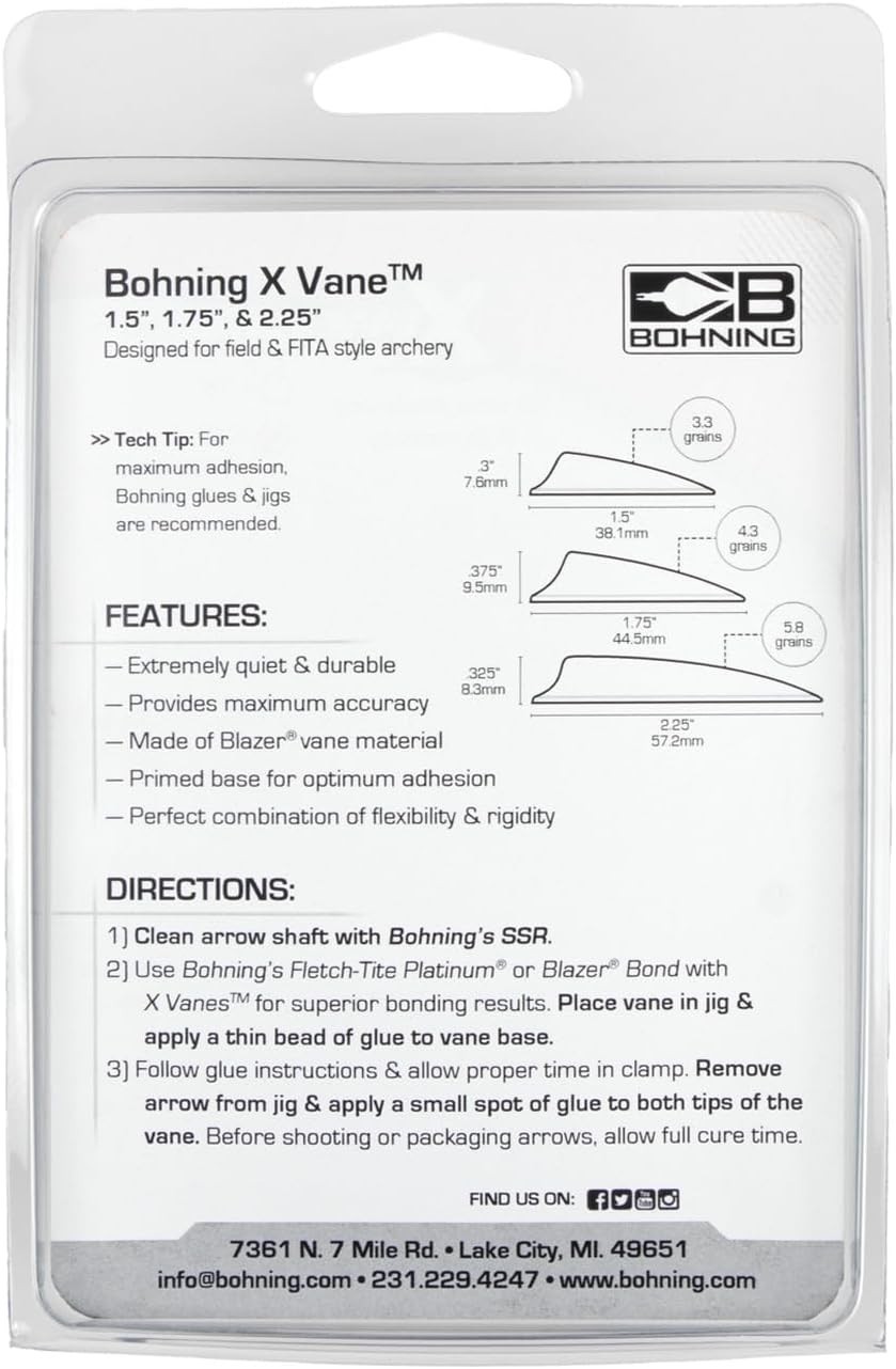 Lightweight Flexibility: 36 Orange 2.25" Vanes for Enhanced Archery Performance