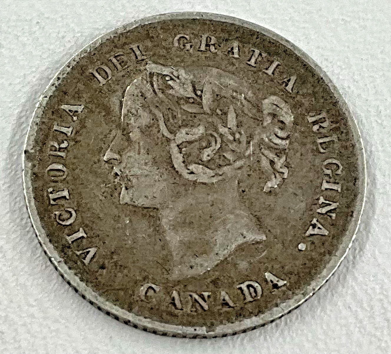 1896 Canada 5 Cent Silver