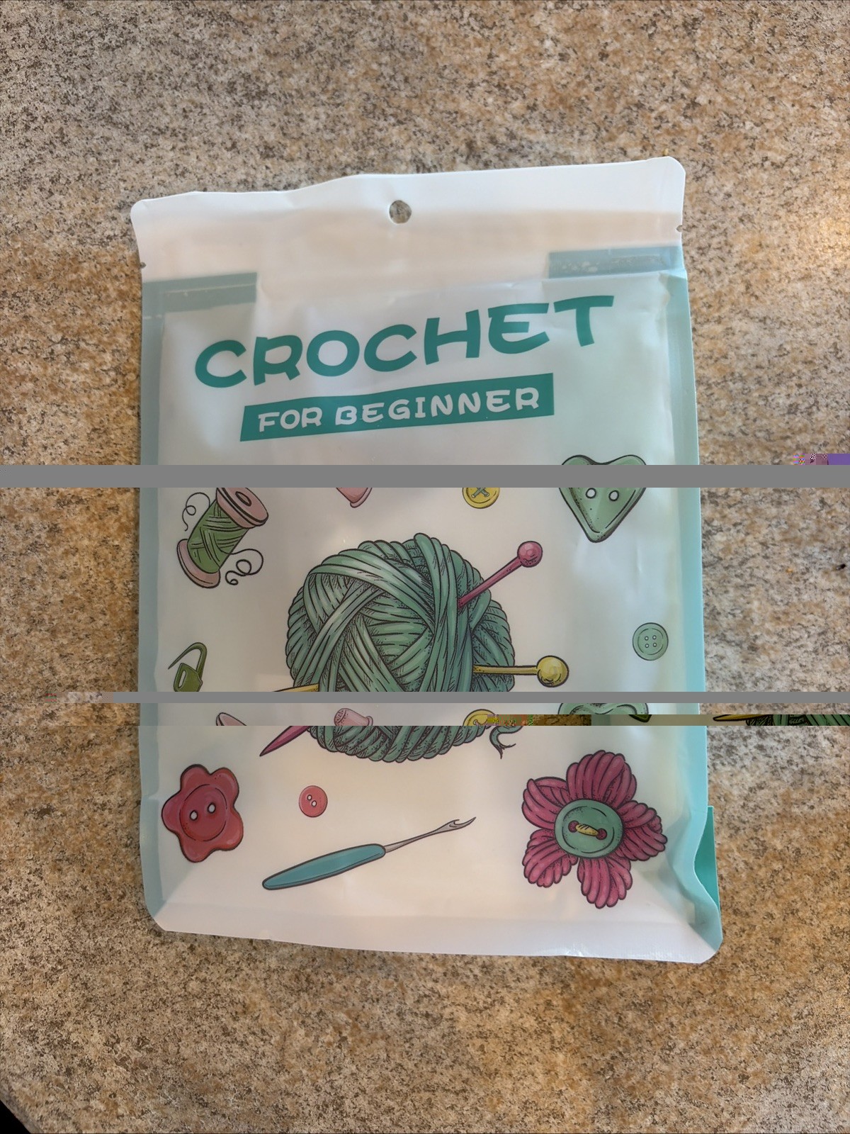 Crochet for Beginners Kit with Yarn and Tools New In Bag