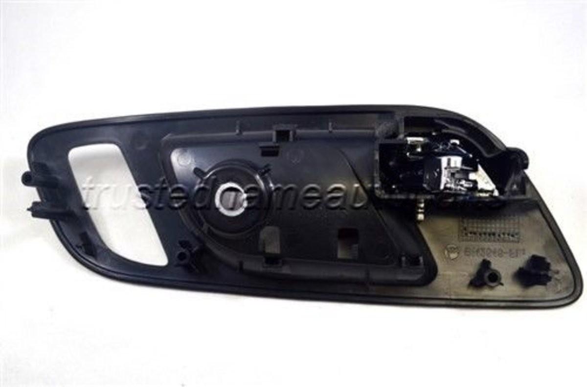 fits 2007 to 2013 Suburban 2500 Interior Door Handle Chrome Front Right Heated
