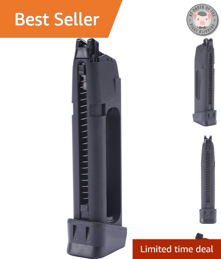 GLOCK 17 Gen4 23-Round Airsoft Gun Magazine - Effortless Loading & Drop-Free