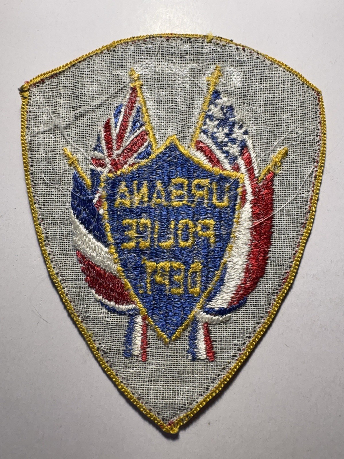 Urbana Illinois Police Patch
