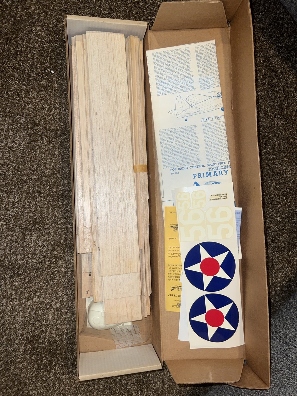 STERLING PT-19 RC AIRPLANE KIT