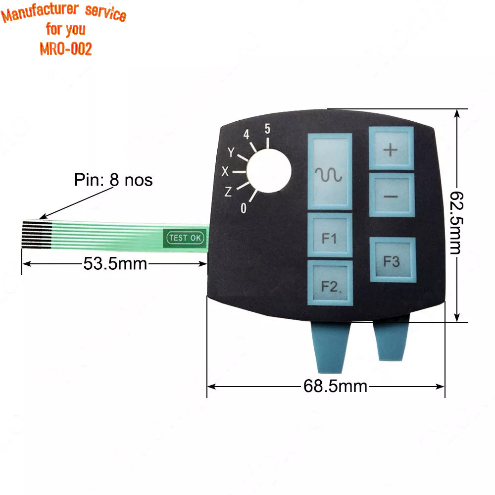 6FX2007-1AD01 Membrance Keypad for 6FX20071AD01 Switch Keyboard