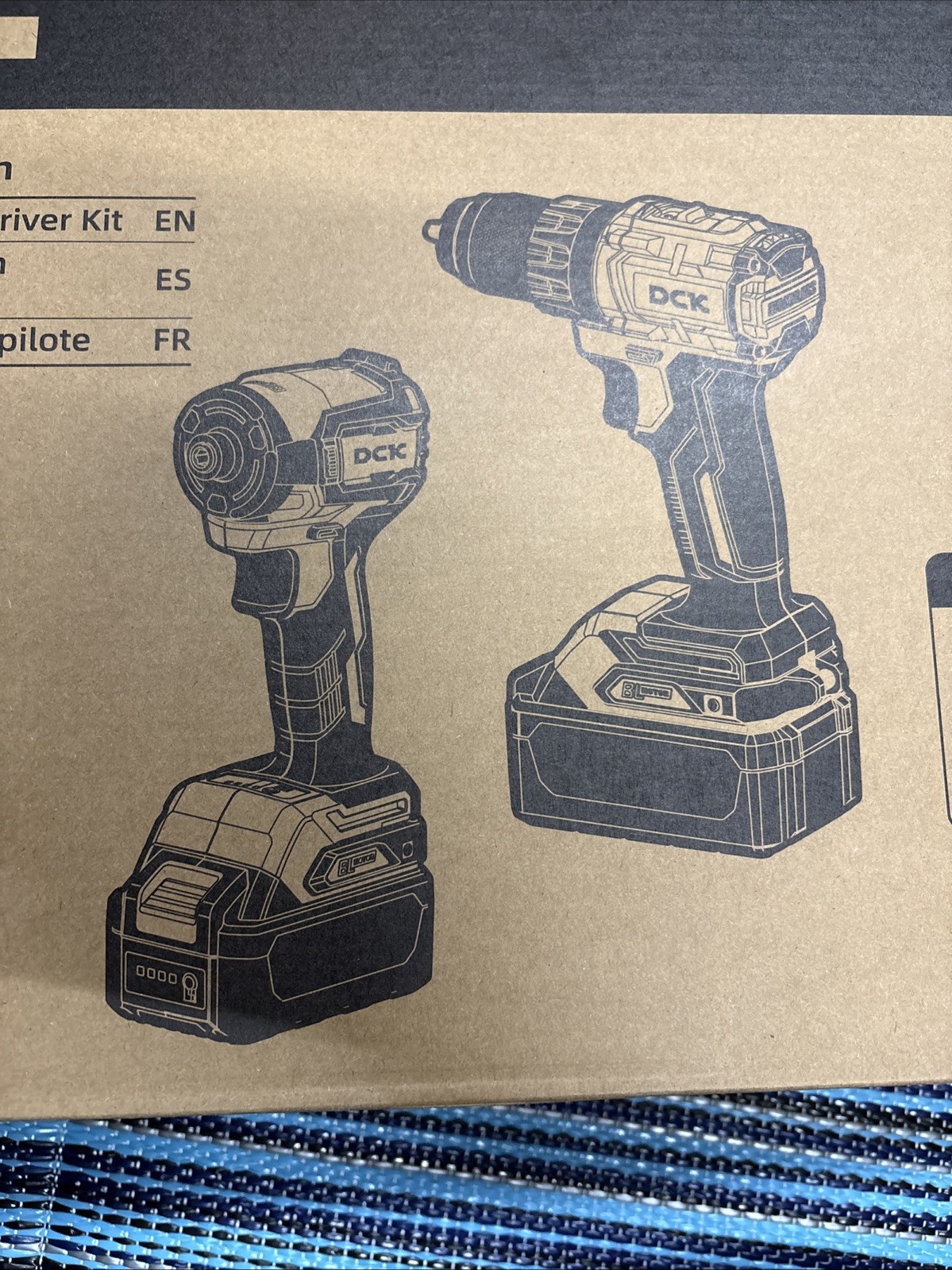 DCK Cordless Combo Kit Brushless 20V KDKIT26 Hammer Drill & Impact Driver
