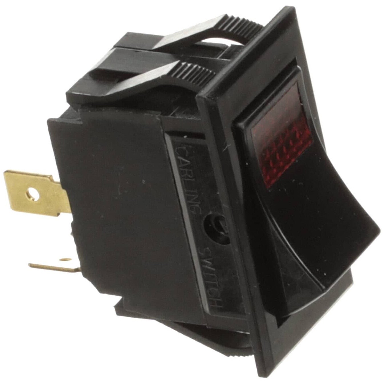 Duke 222006 Switch, Full Size Rock Red Dpst OnOff, 4
