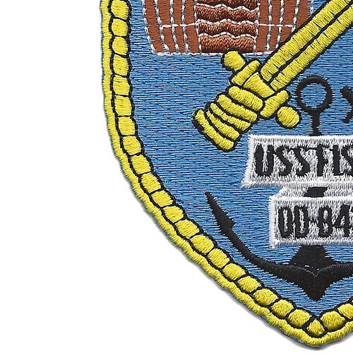 USS Fiske DD-842 Destroyer Ship Patch