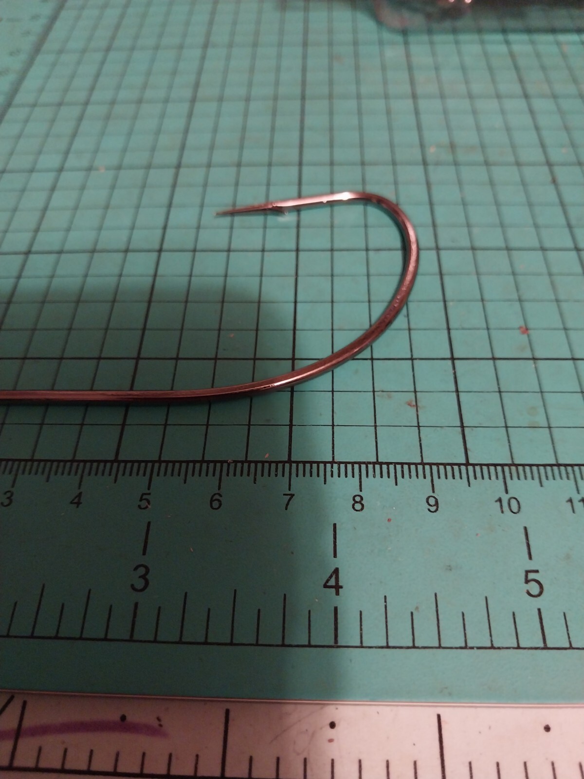 Nos Worm Jig Hooks 50 Hooks Nib 12/0 Nice New