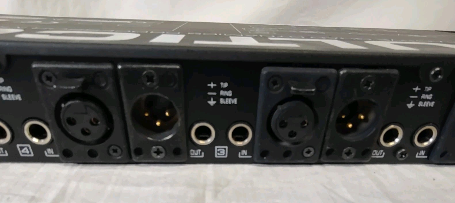 Behringer Multicom, MDX 2400 Multicom Audio Interactive Quad Dynamics Processor