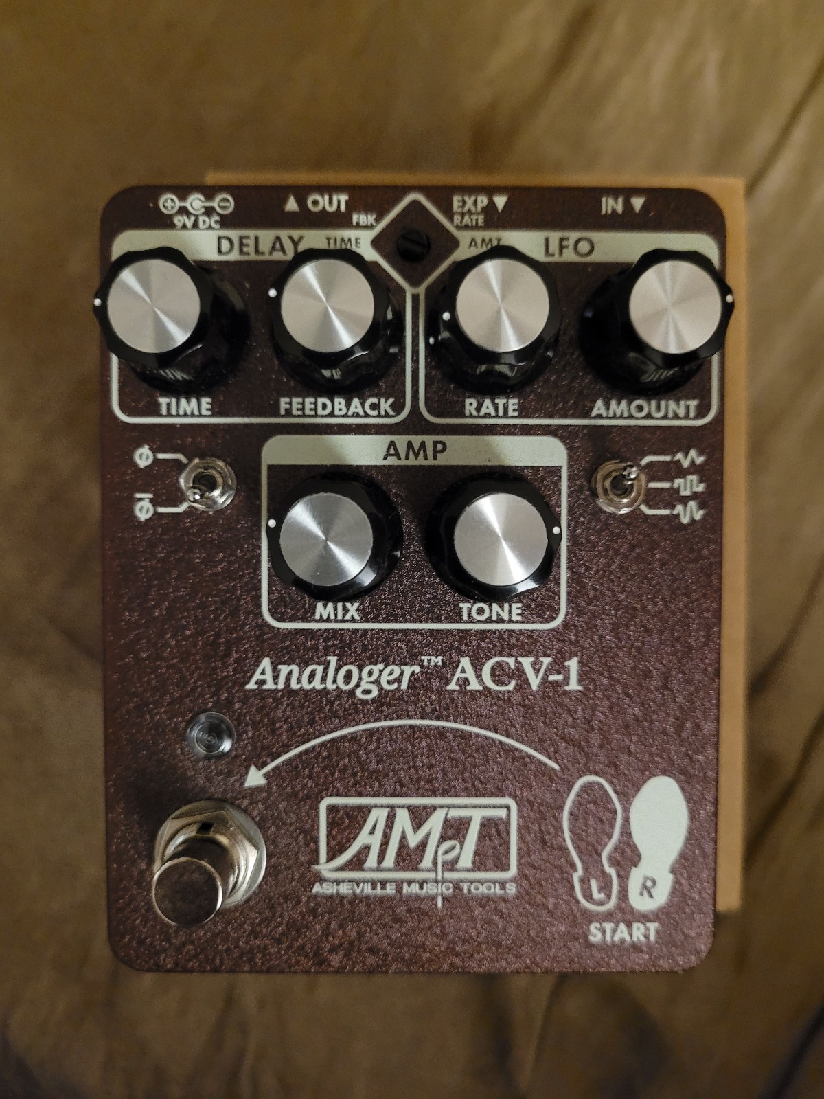 Asheville Music Tools ACV-1 analog chorus modulation guitar effect pedal