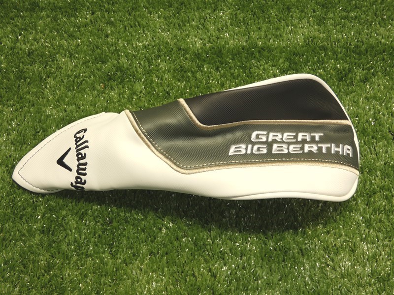 Callaway Great Big Bertha GBB Fairway Wood Headcover White/Black/Grey New