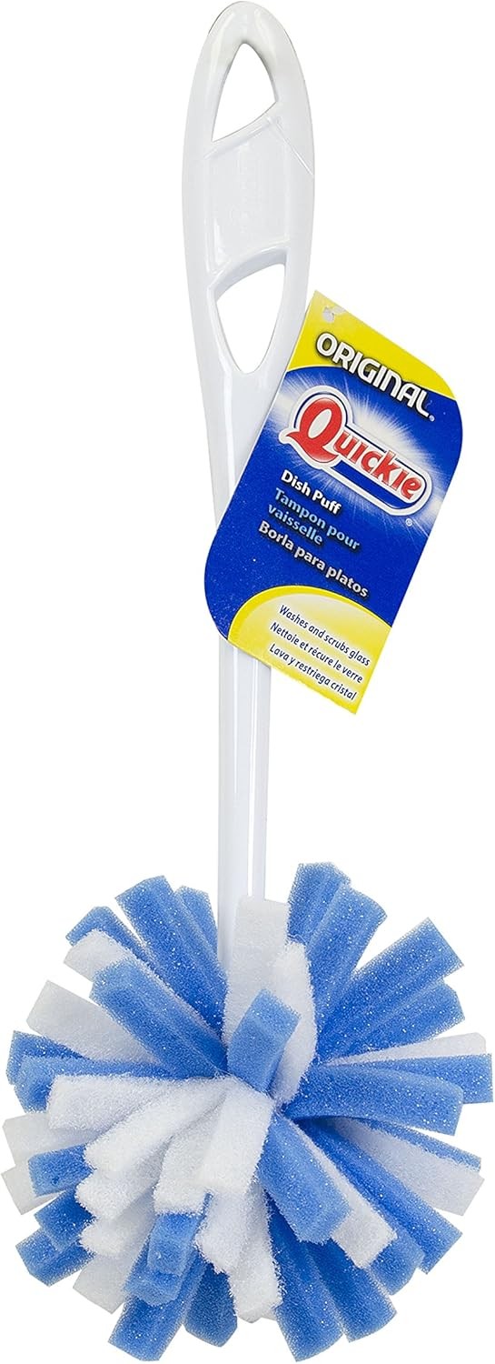 Dish and Cookware Puff/Sponge, Non-Abrasive Scrubbing Brush, Multi-Surface Scrub