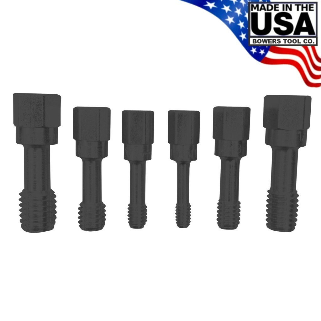 Lang NF SAE Rethreading Tap Set Thread Restore 6pc 1/4"-28 to 9/16"-18 USA Made