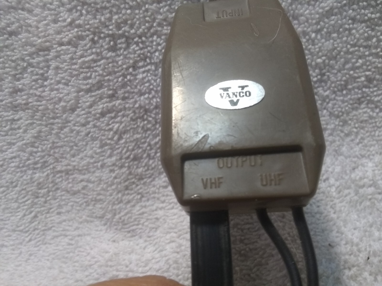 Vanco UHF VHF Splitter Sold AS IS Not Tested