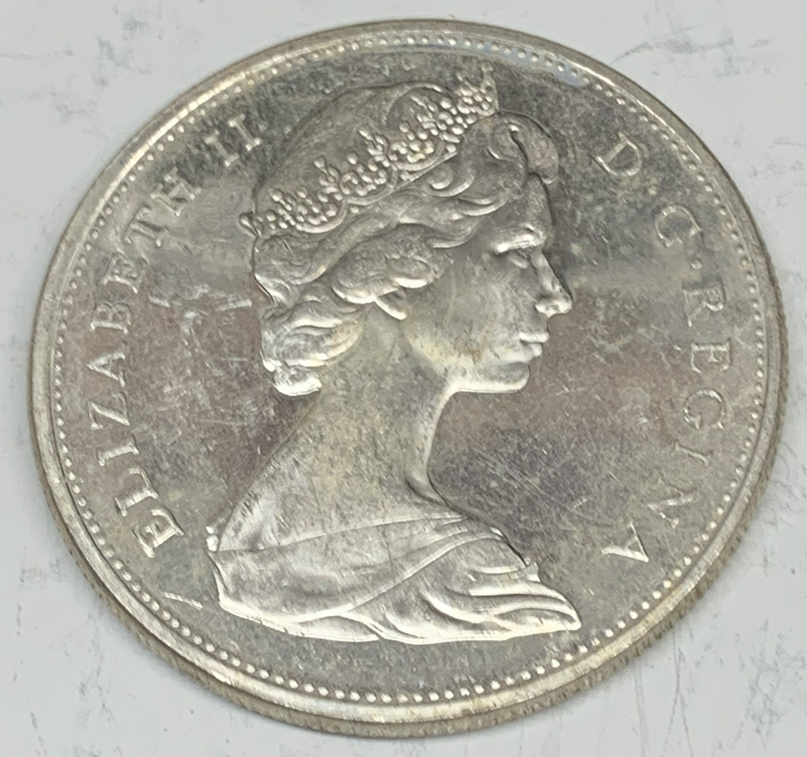 # C7369 CANADA COIN, ONE DOLLAR 1965