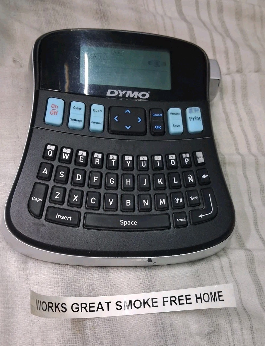 Tested Dymo LabelManager 210D Label Maker Thermal Portable TESTED W/Labels