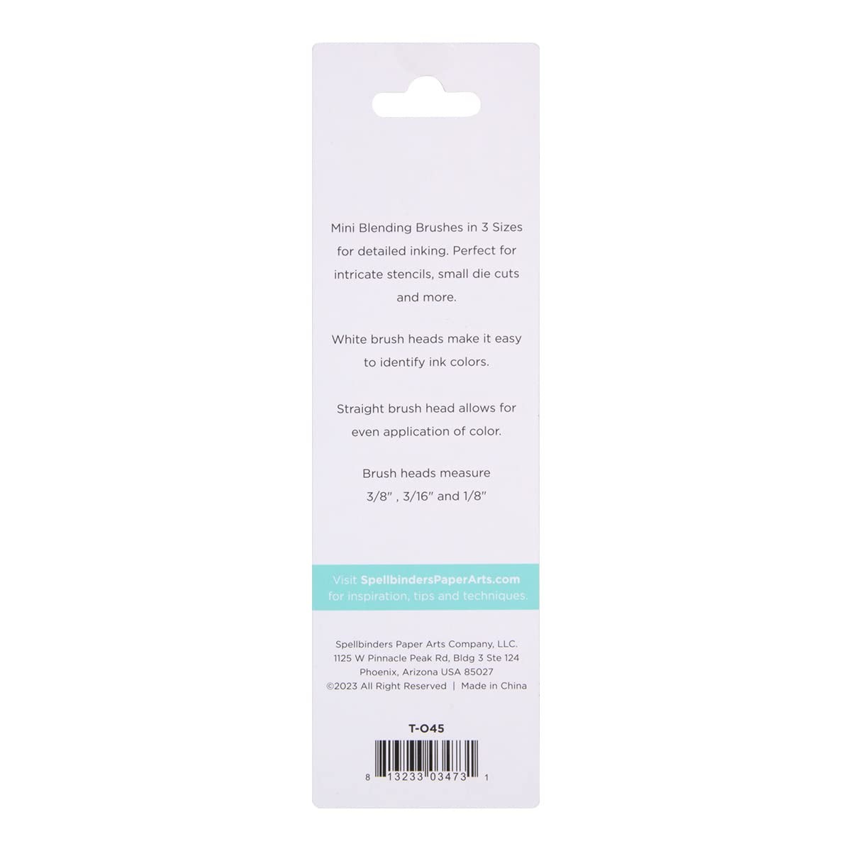 Mini Blending Brush Set, White