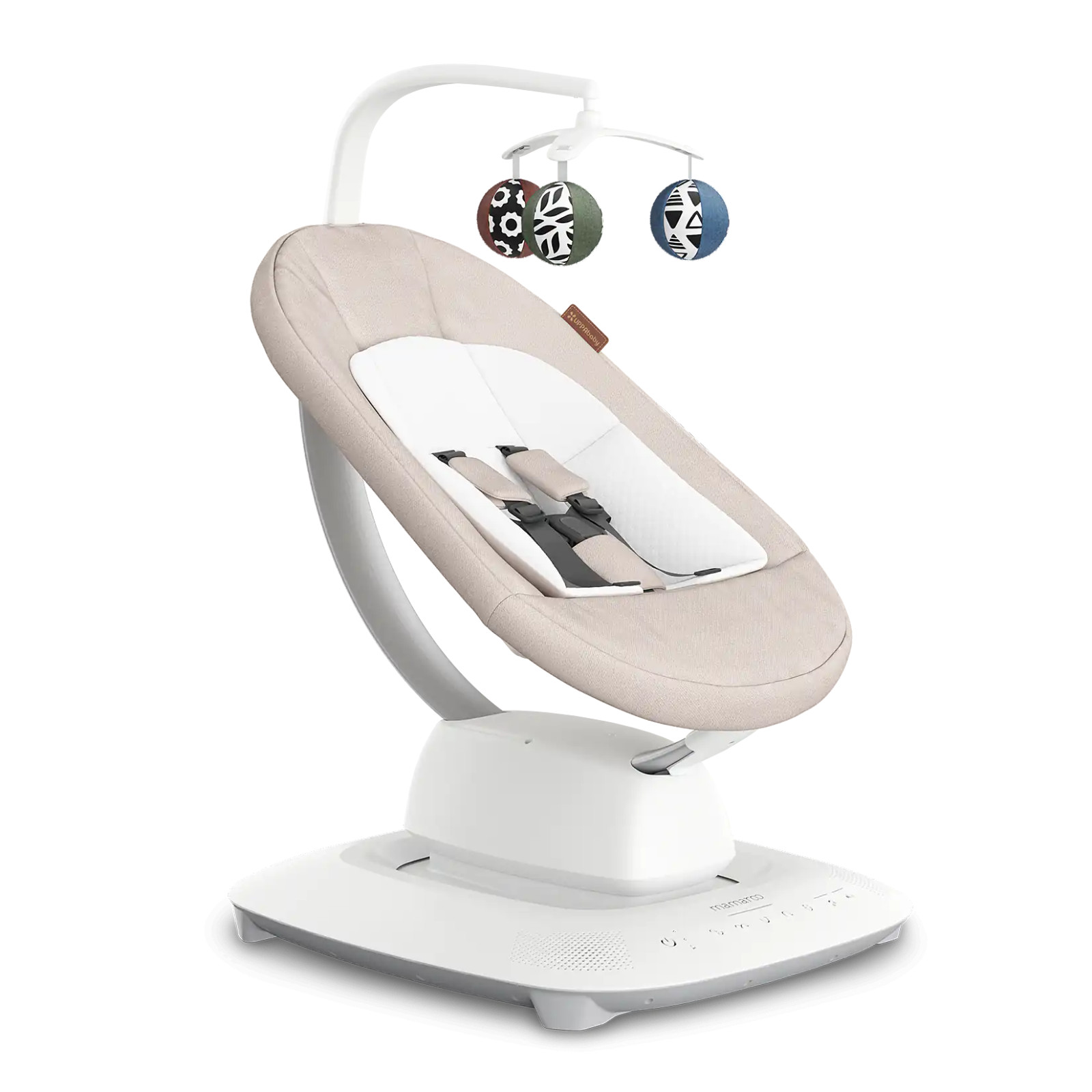 UPPAbaby Mamaroo® Smart Swing - Charlie (Sand Melange) 2001-MRO-NA-CHR