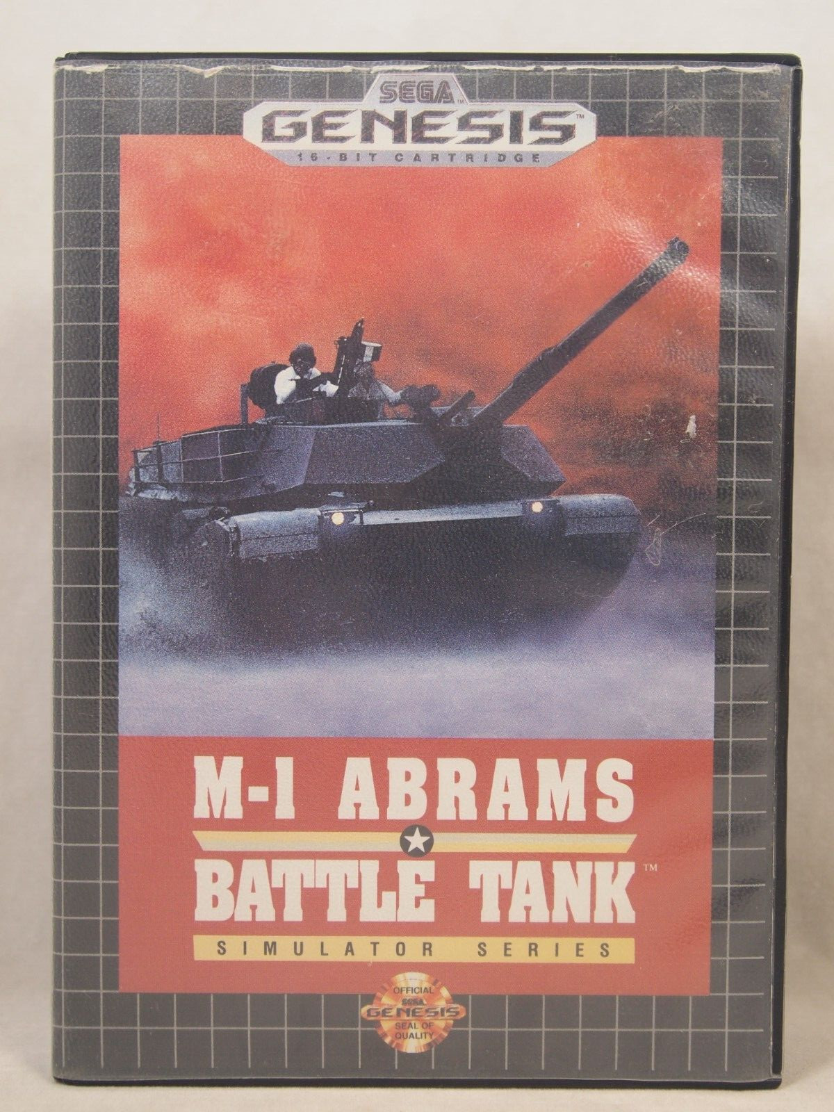 M-1 Abrams Battle Tank Case (Sega GENESIS) Authentic Box Only