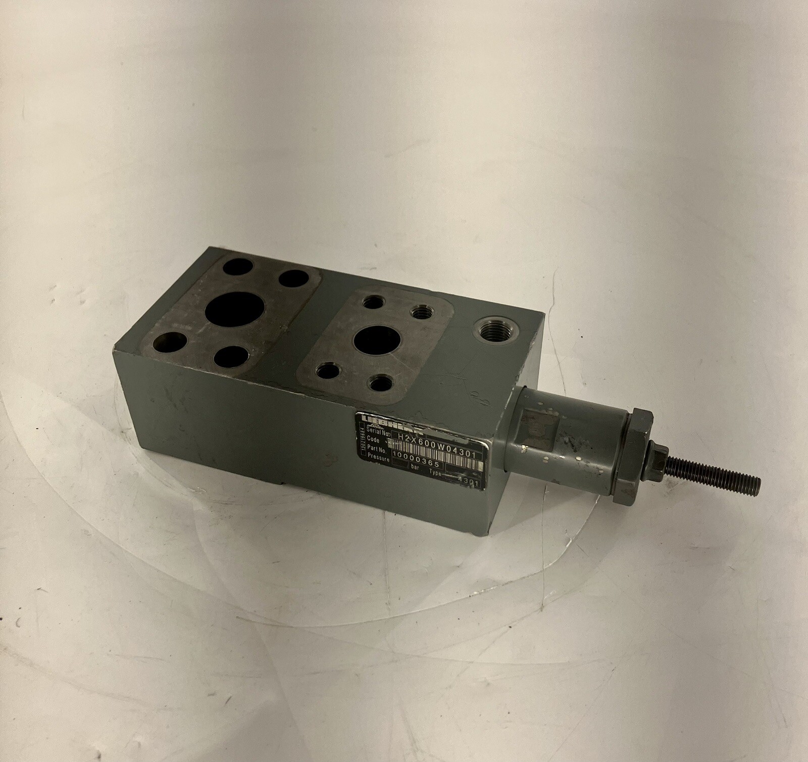 LIEBHERR Pneumatic Bypass Valve For Excavator 10000365