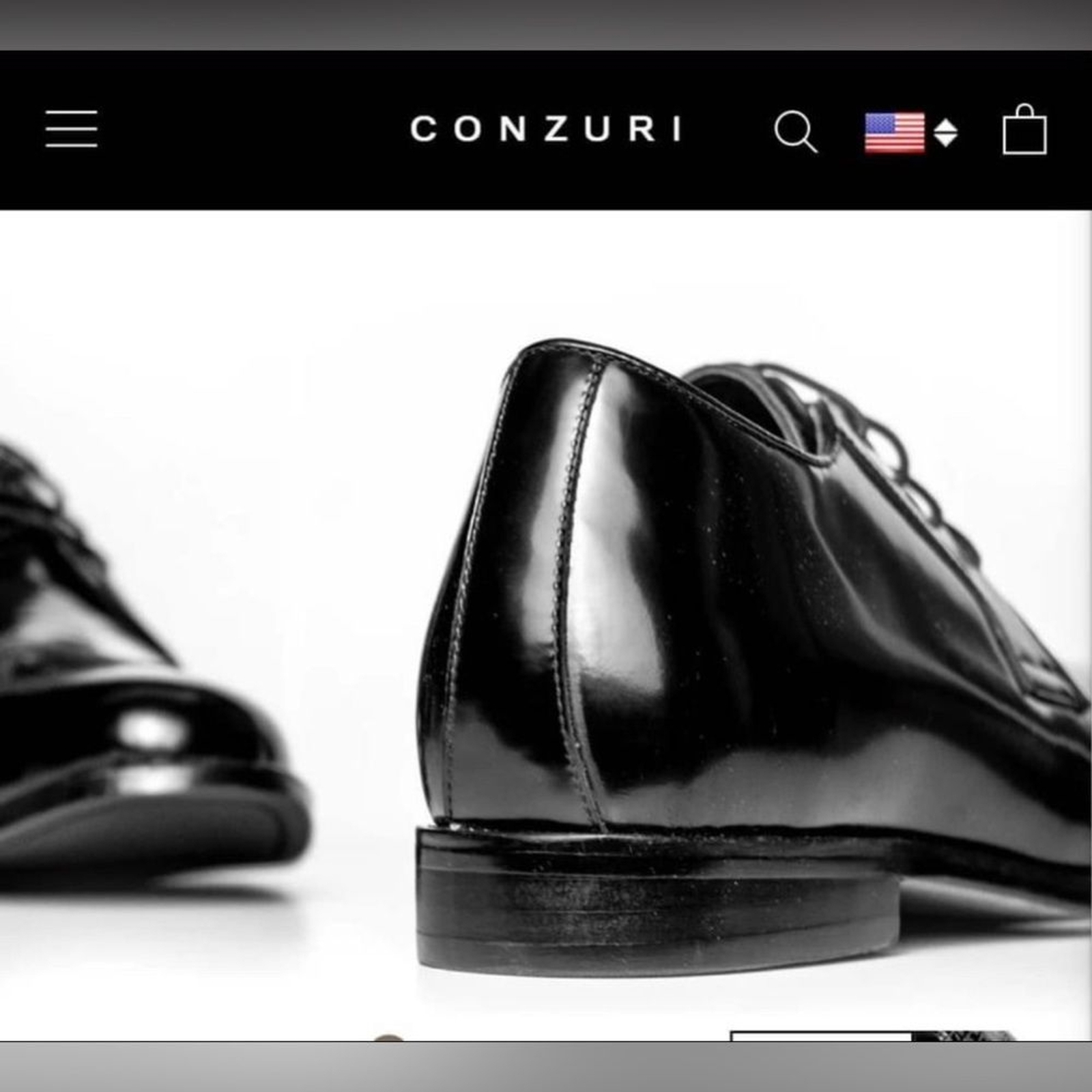 Couzuri Monaco 2.75” Boost Black Shoes