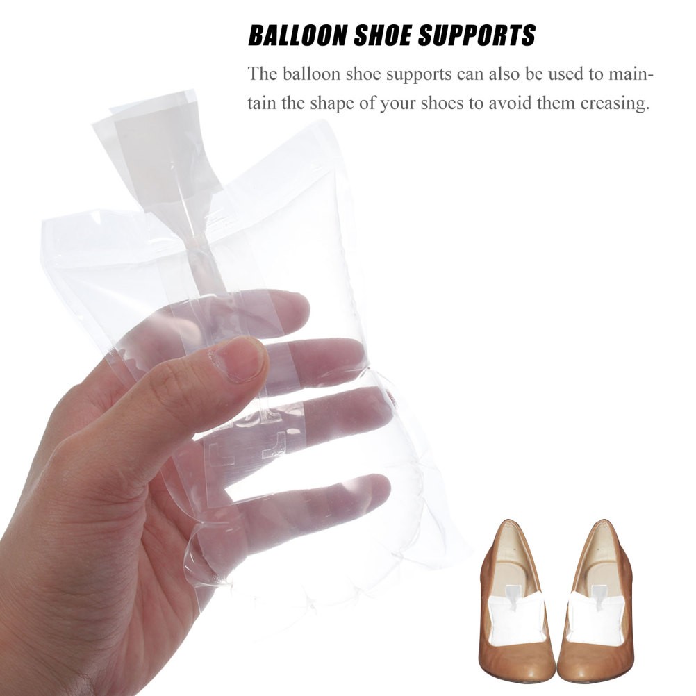 100Pcs Shoe Stretcher Inflatable Semi Circular