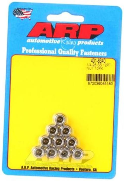 401-8340 Nut Kit (1/4-20 SS 12pt nut)