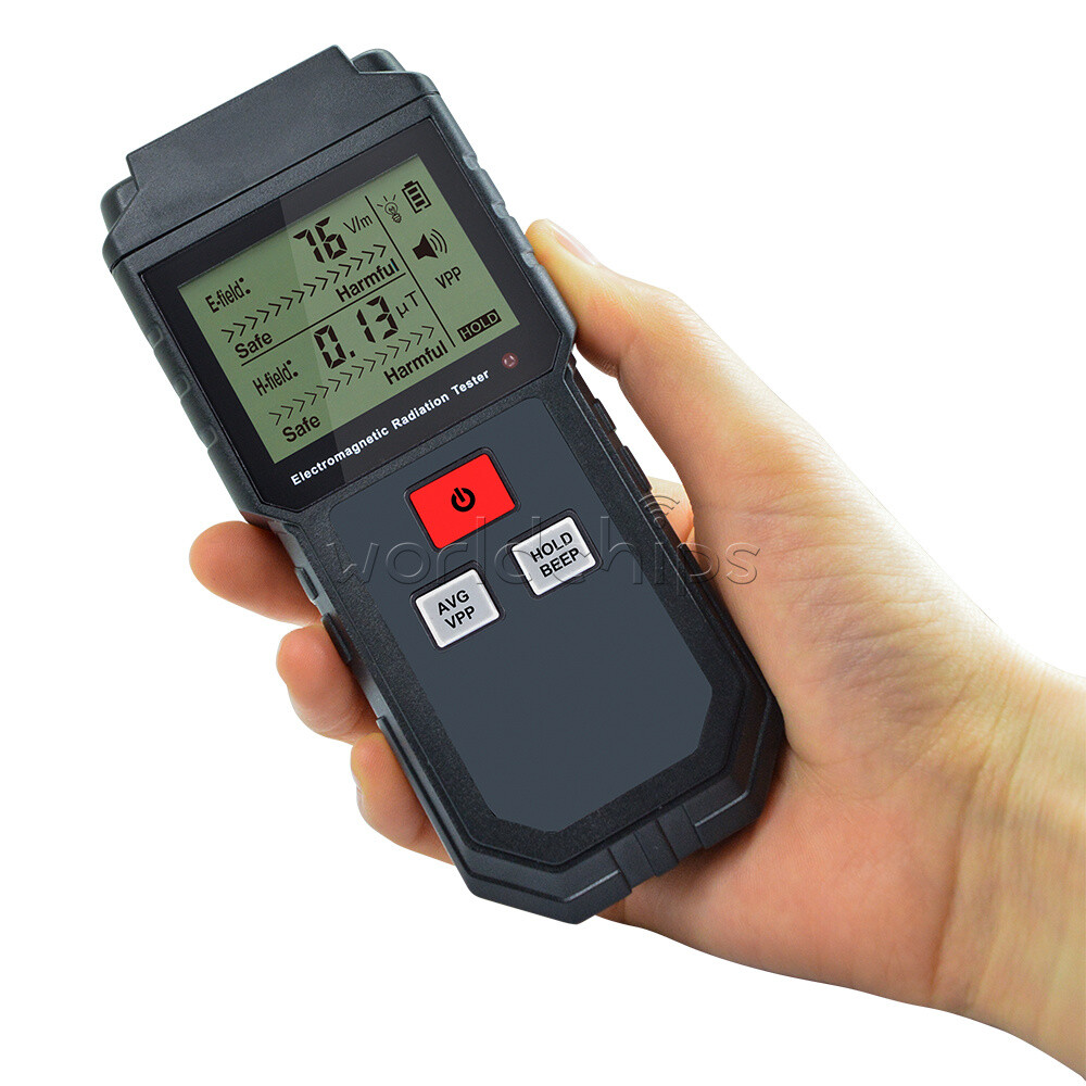 ET825 Electromagnetic Field Radiation Detector Tester Emf Meter Dosimeter New