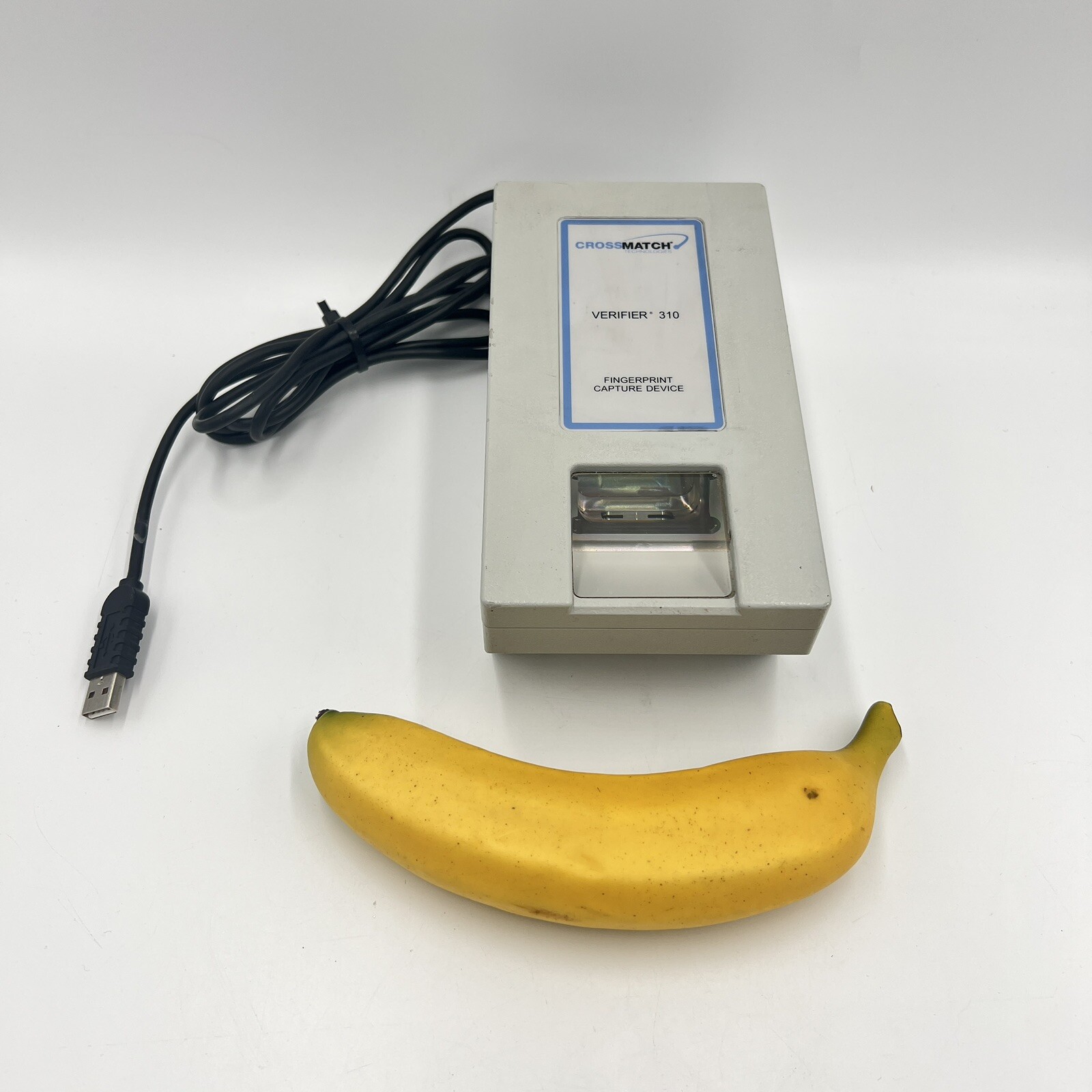 Crossmatch Verifier 310 Optical Dual Fingerprint Capture Scanner USB