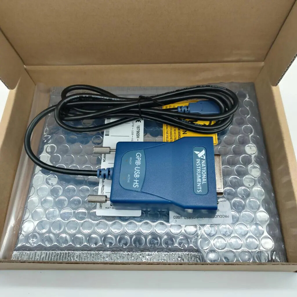 National Instruments NI GPIB-USB-HS Interface Adapter IEEE 488 Controller In Box