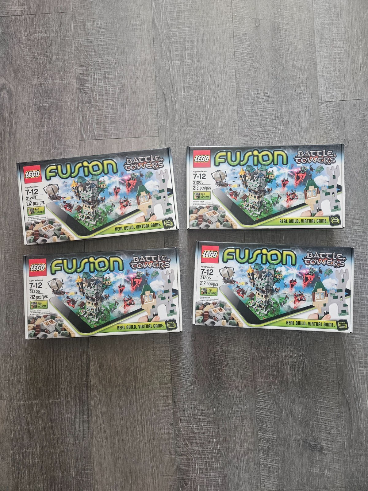 LEGO Fusion: Battle Towers (21205) Lot of 4 FREE SHIPPING
