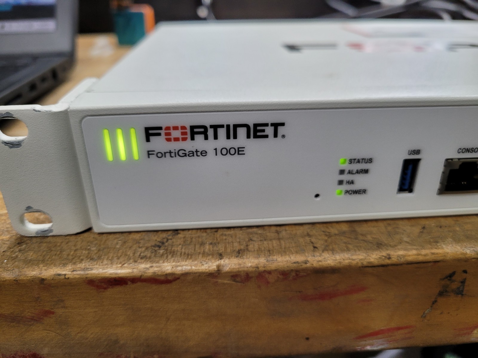 Fortinet FortiGate 100E Firewall (No Licensing) Includes Power Cable