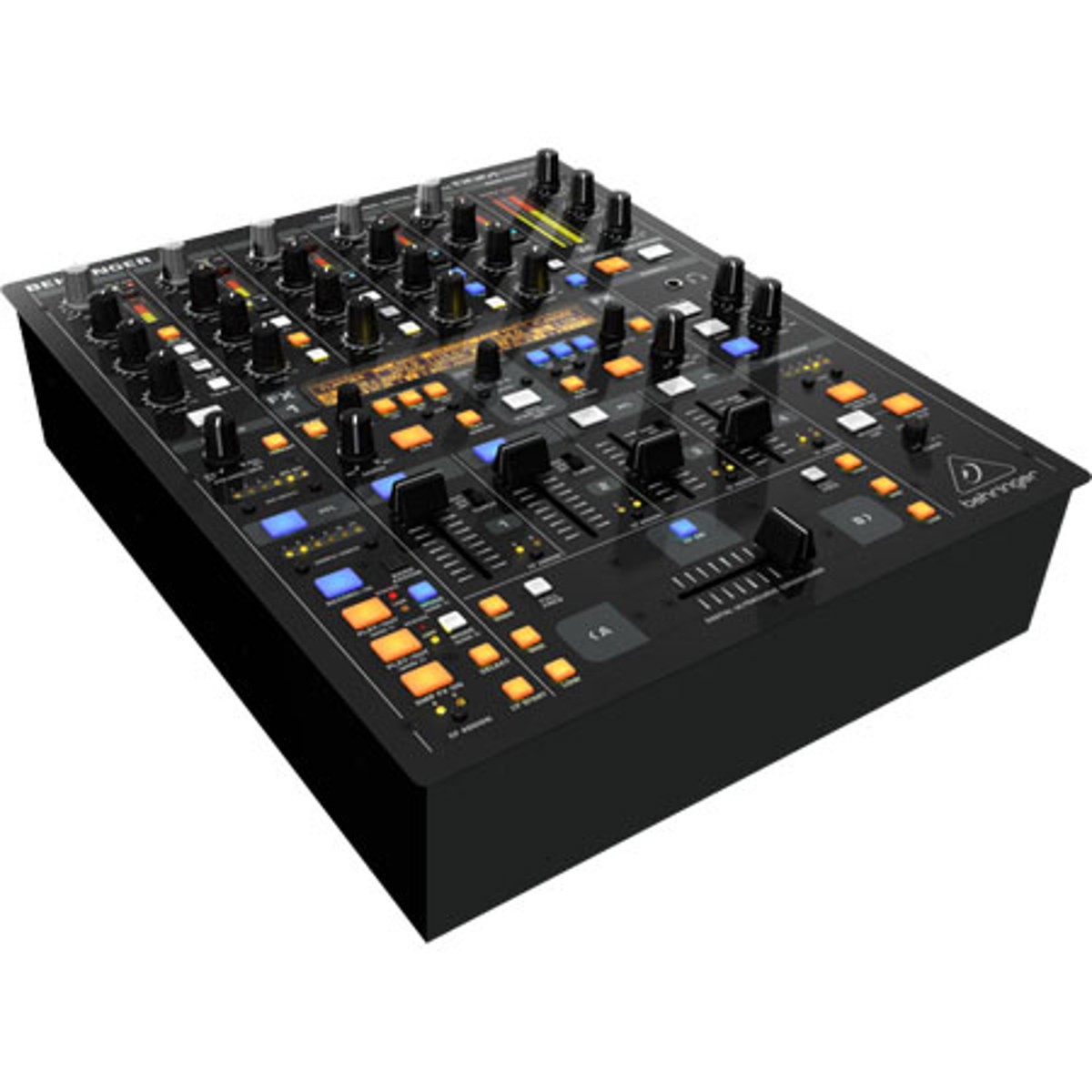 Behringer DDM4000 Ultimate 5-Channel Digital DJ Mixer with Sampler, 4 FX Section