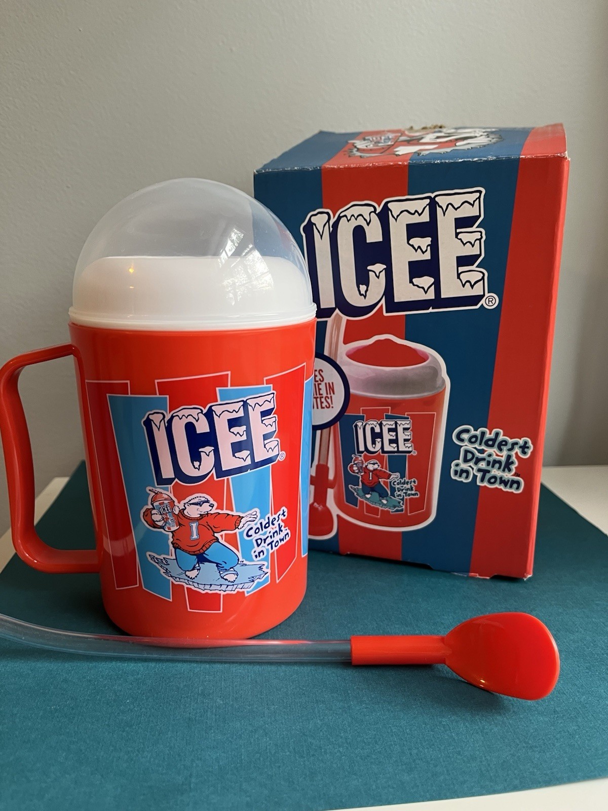 NEW Icee Single Serve Slushie Slushee Slush Making Cup Mug Icie Icey Maker