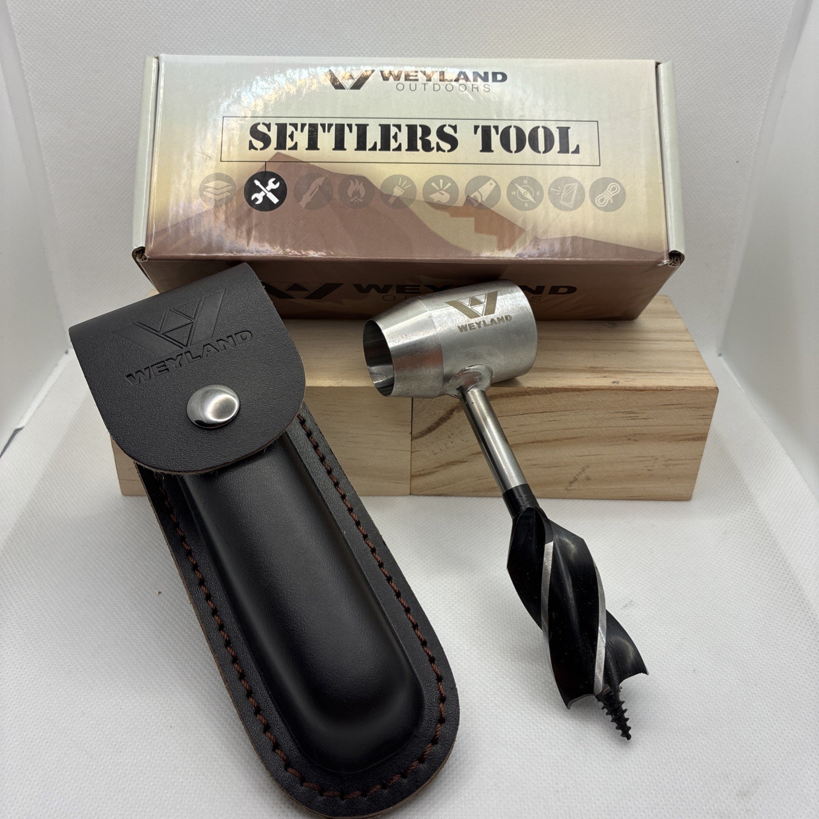 WEYLAND Premium Bushcraft Settlers Tool  Scotch Eye Hand Auger Wrench New In Box