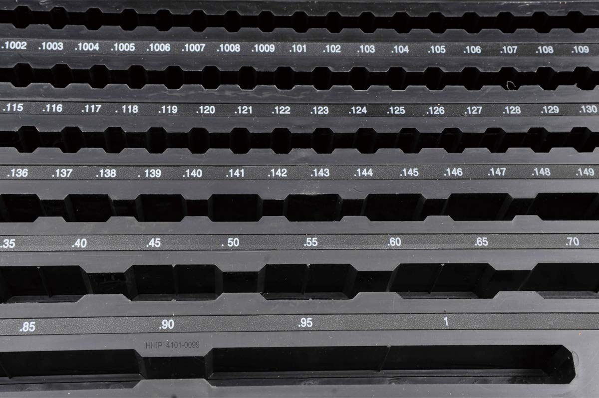 HHIP 4101-0099 81 Piece Rectangular Gage Block Set Case Only