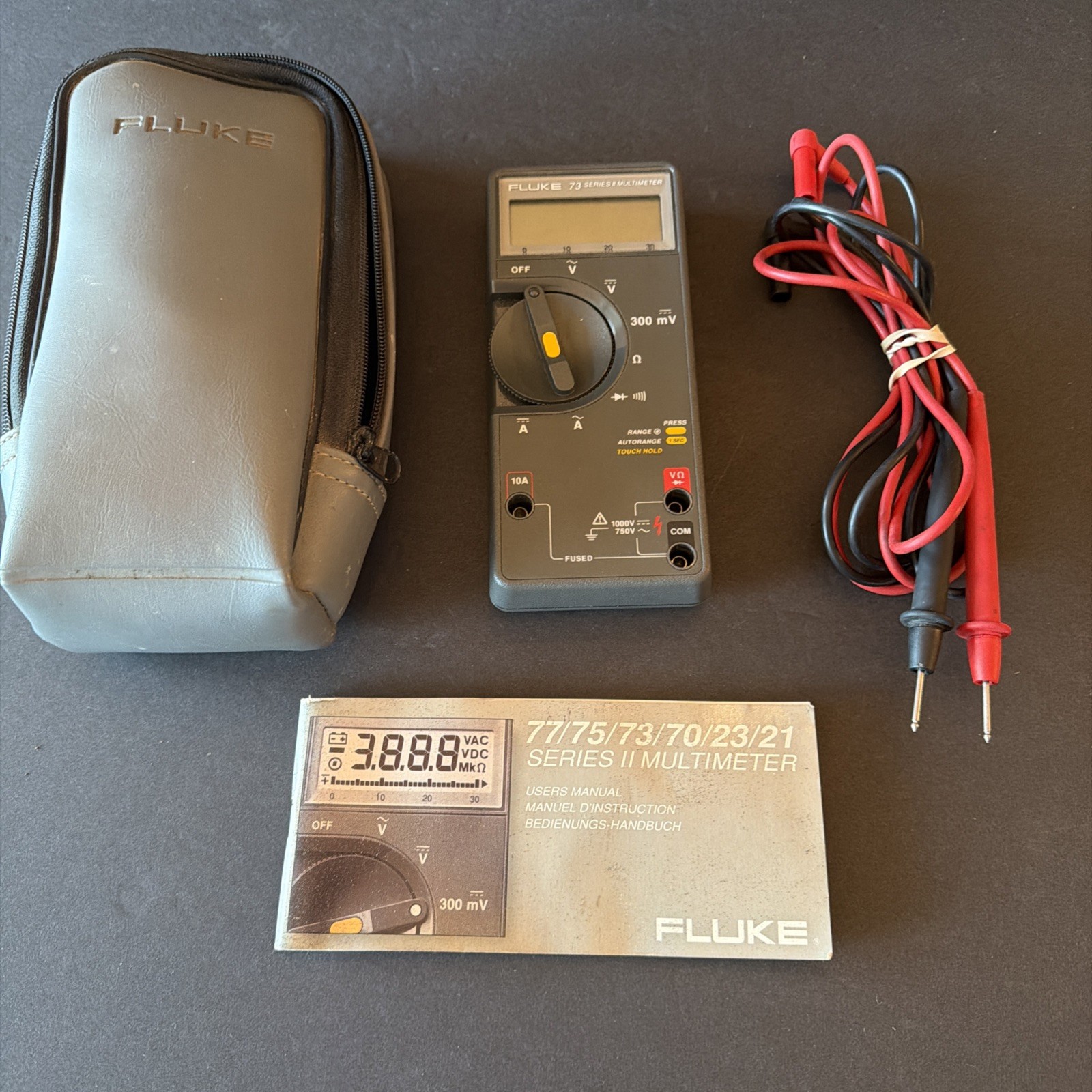Fluke 73 Series II Multimeter Tested Working
