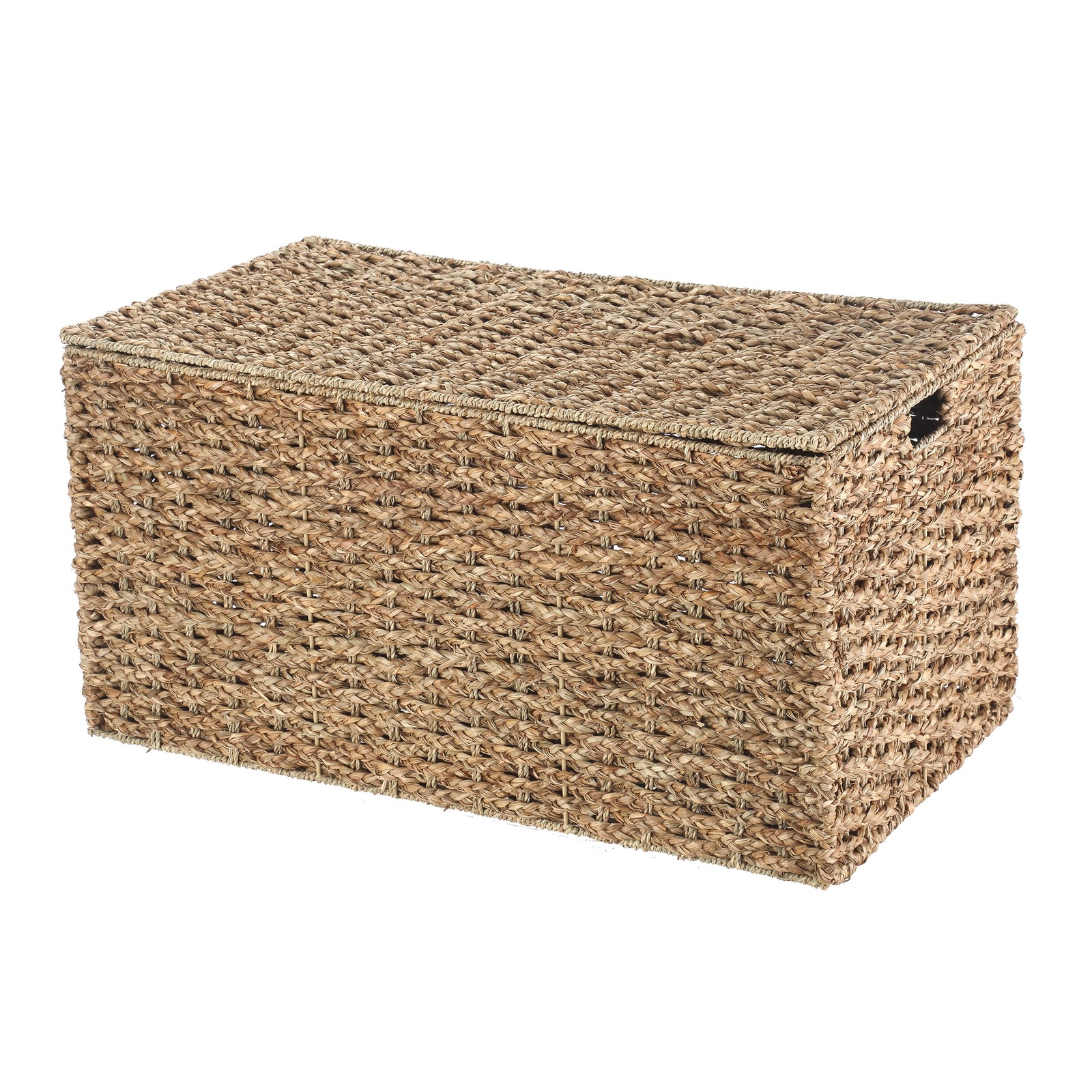 XL Braided Seagrass Storage Trunk