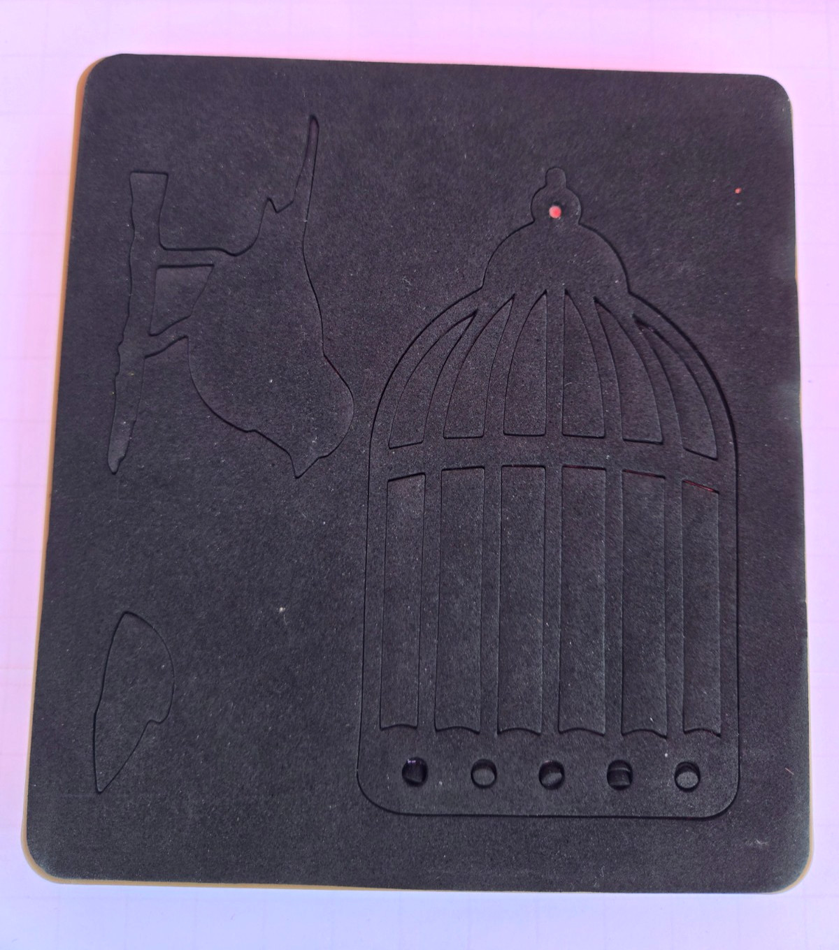 Tim Holtz Die Alterations Caged Bird Sizzix