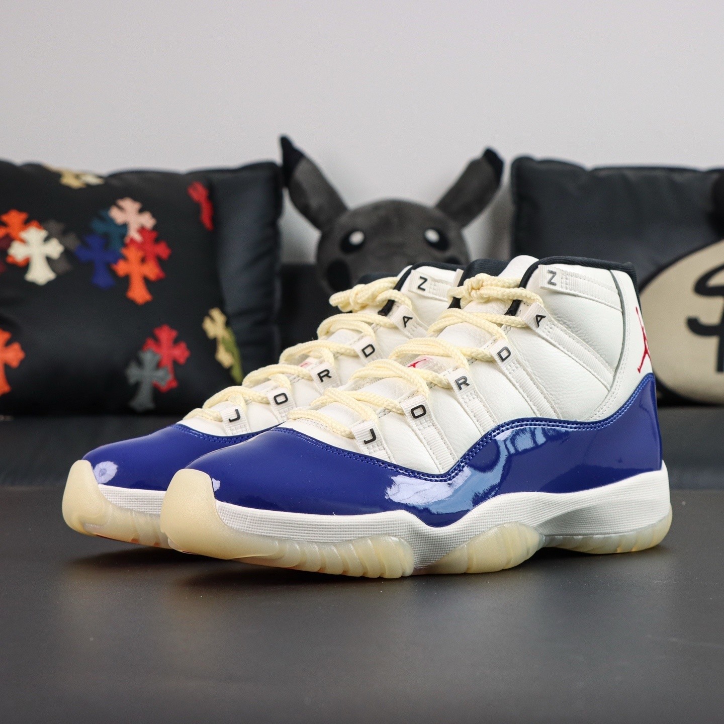 NK AJ11 Rare AJ11 2025 IH0296-400 Men's Shoes Blue