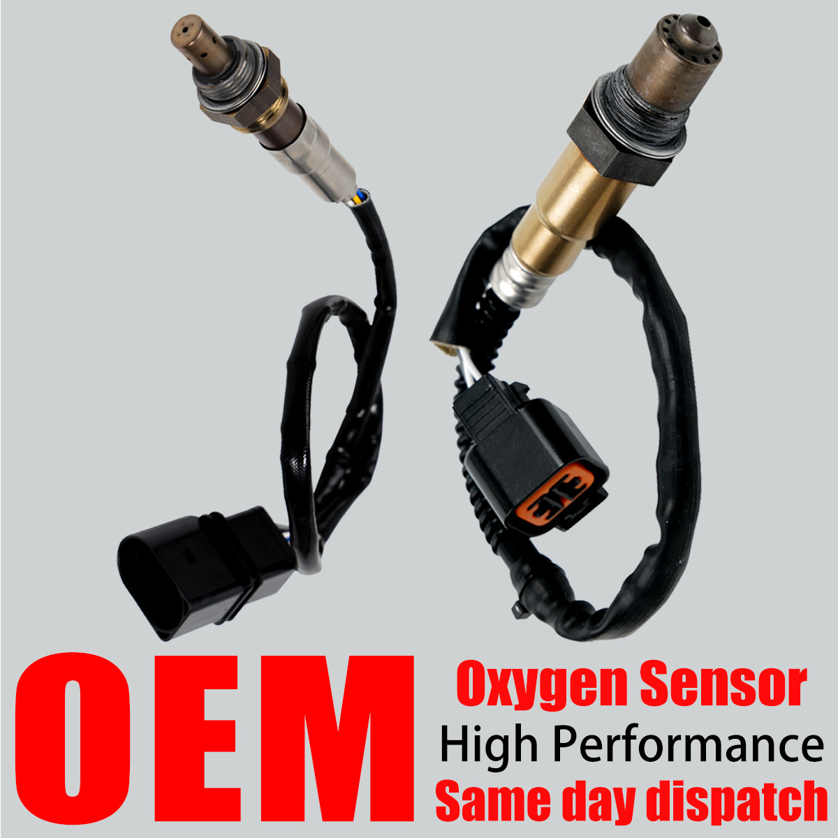2PCS OEM Upstream & Downstream Oxygen O2 Sensors For Hyundai Elantra Kia Spectra