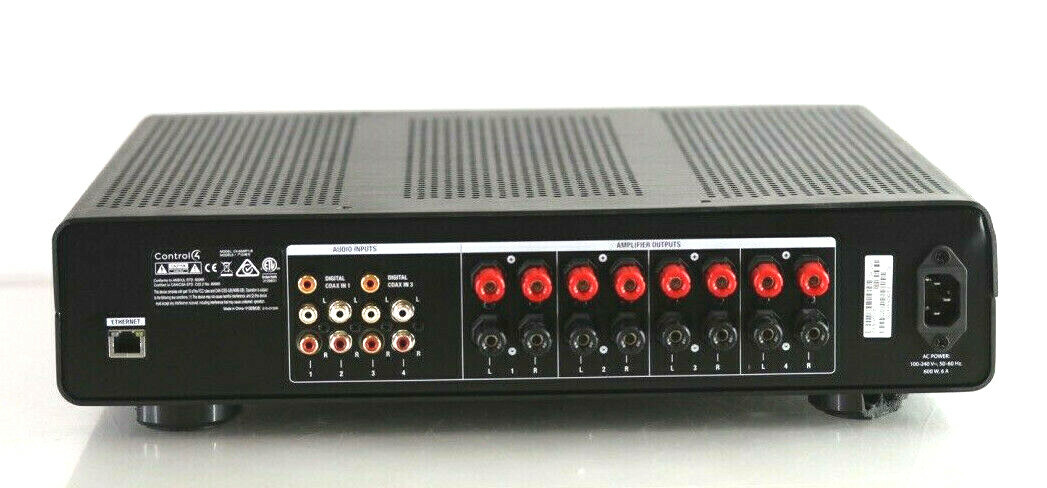 Control4 C4-8AMP1-B Multi-Room 8 Channel Digital Audio Amplifier