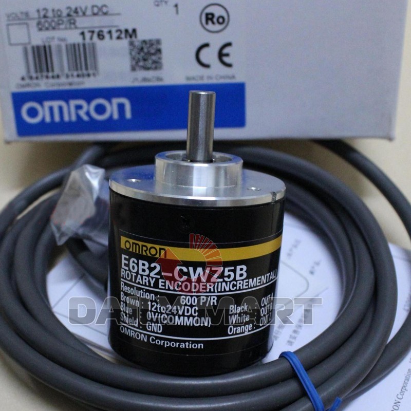 OMRON Rotary Encoder E6B2-CWZ5B E6B2CWZ5B 600P/R New in Box NIB Free Ship
