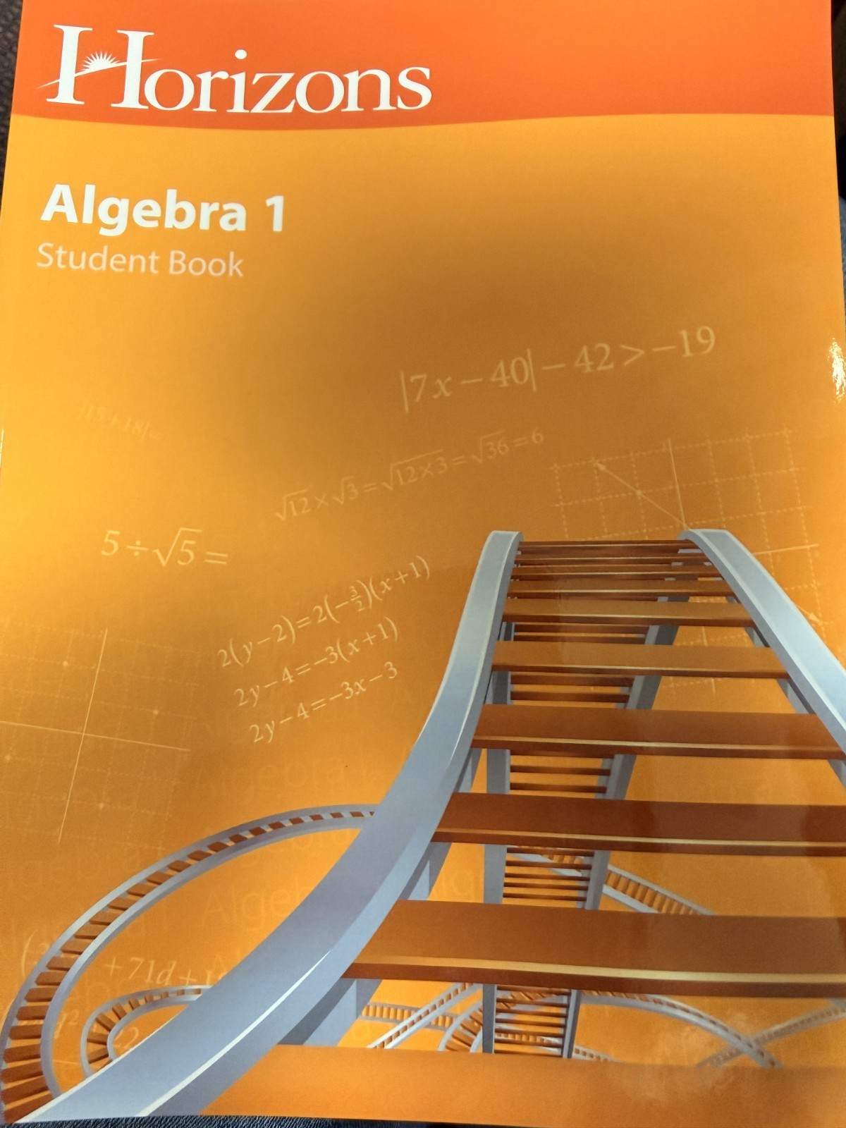 Horizons Algebra 1 student book