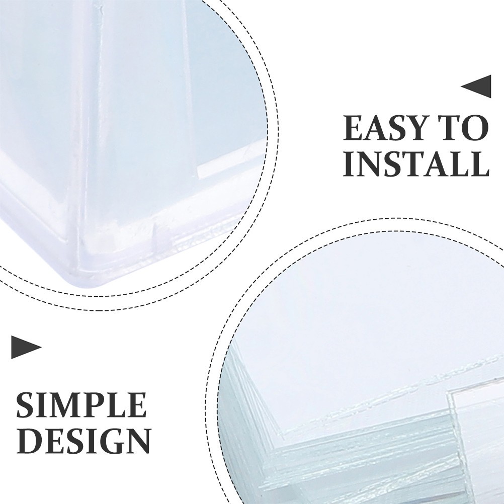 500Pcs Reusable Glass Cover Slips Microscope Slides Kit for Lab Specimen Prep