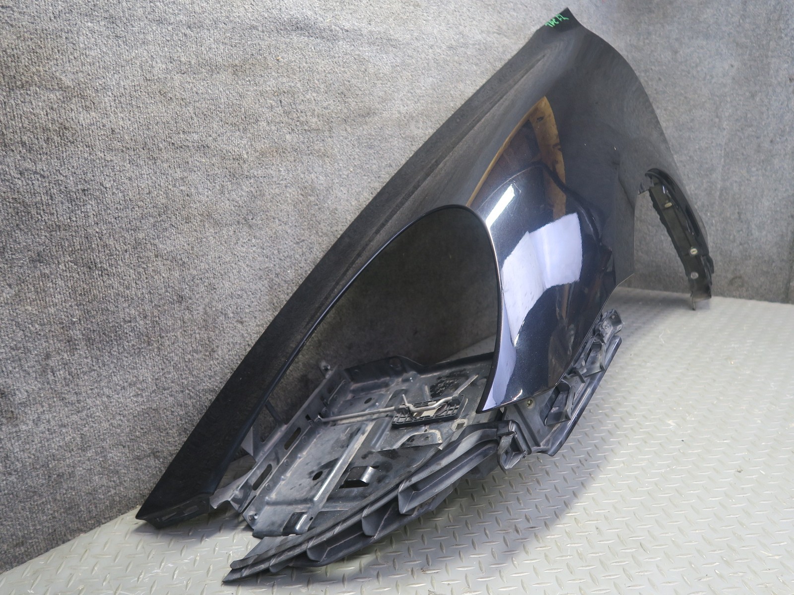 2011-2014 PORSCHE CAYENNE 958 FRONT LEFT DRIVER SIDE FENDER PANEL COVER BLACK